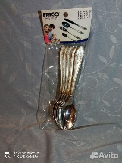 Кастрюля, ложки, креманки новые