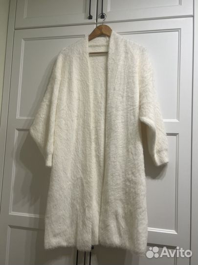 Кардиган длинный женский пушистый