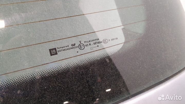Крышка багажника Opel Zafira B, 2008