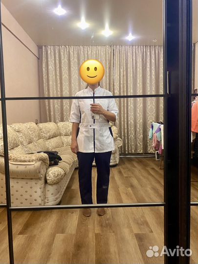 Медицинский костюм новый 46 48