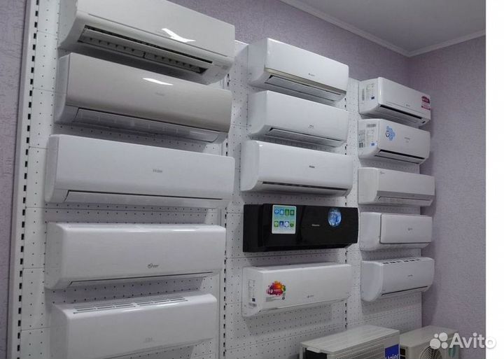 Сплит система с установкой