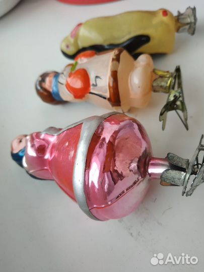Елочные игрушки старинные
