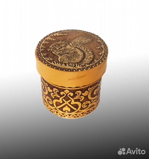 Баночки для специй из бересты