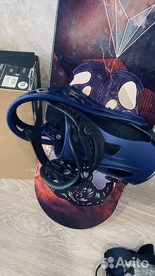 Сноуборд ботинки крепления комплект