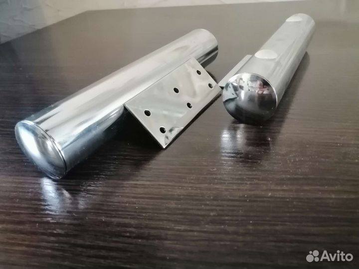 Опора мебельная для дивана хромированная