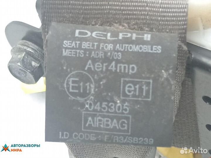 Ремень безопасности Kia Rio 2 2009