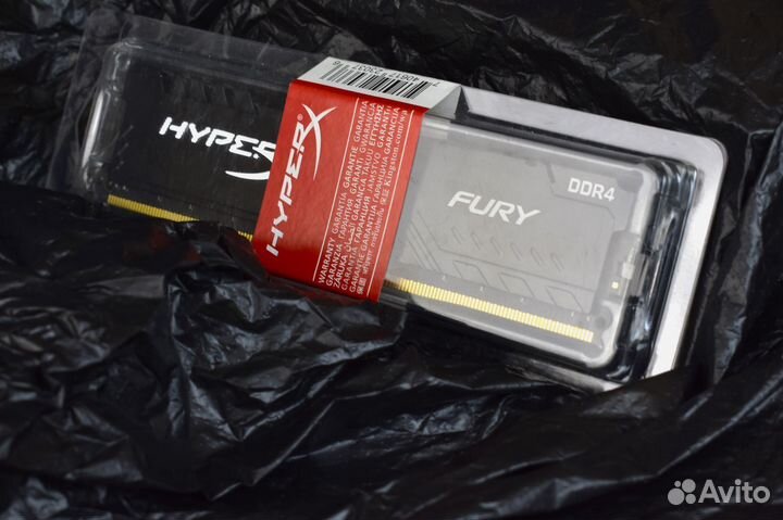 Память HyperX Fury DDR4 2400 мгц 8 гб dimm