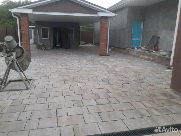 Укладка, дизайн и мощение тротуарной плитки