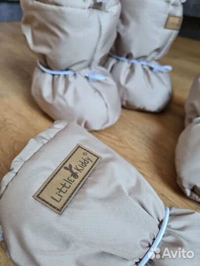 Пинетки и варежки little kiddy