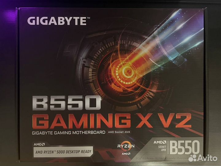 Материнская плата Gigabyte B550 gaming X V2