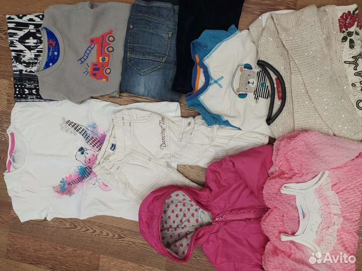 Секонд хенд детский микс 3-12