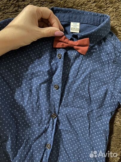 Рубашка на мальчика 98