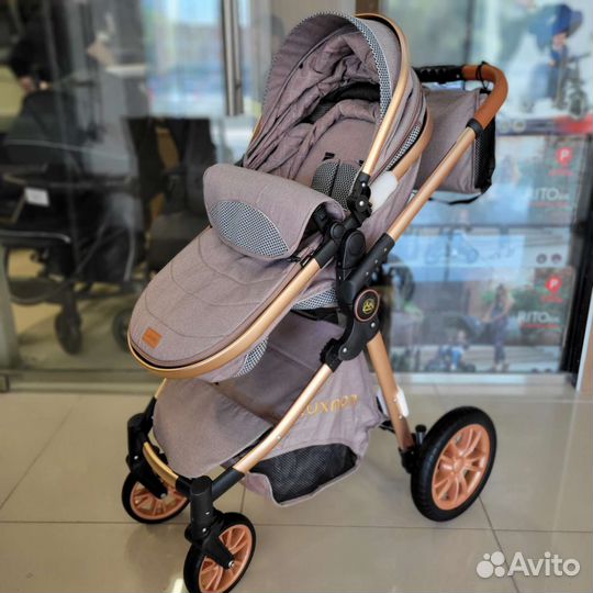 Коляска 3 в 1 весом 8.8 кг новые