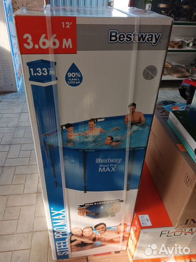 Каркасный бассейн 366х133 Bestway 11 кубов
