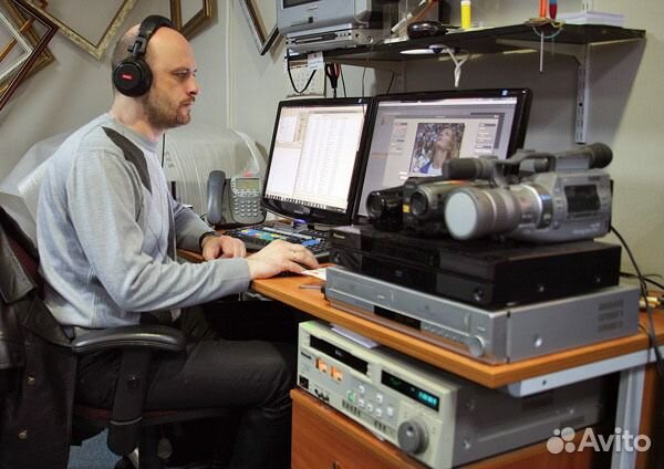 Оцифровка видеокассет, перенос видео на флешку