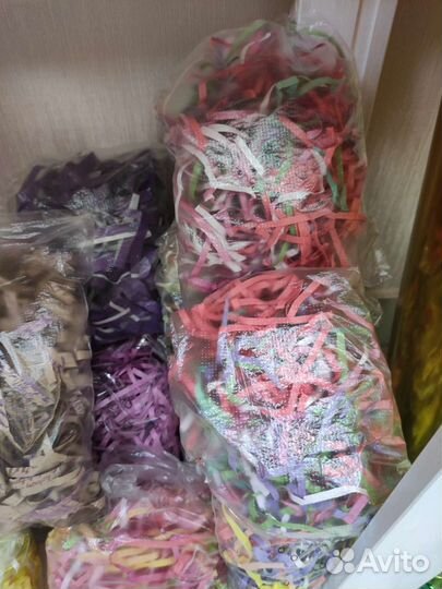 Бумажный наполнитель для подарков