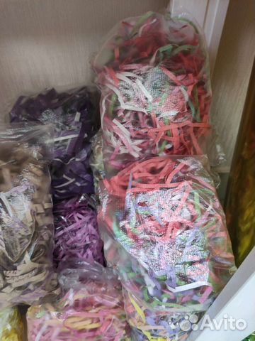 Бумажный наполнитель для подарков