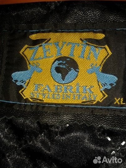 Плащ кожаный