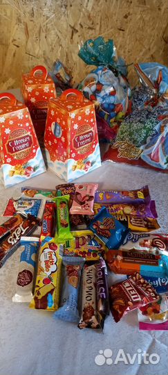 Новогодние сладкие подарки