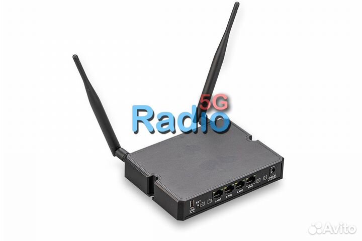 Роутер Kroks Rt-csedme6u с двумя модемами LTE cat6