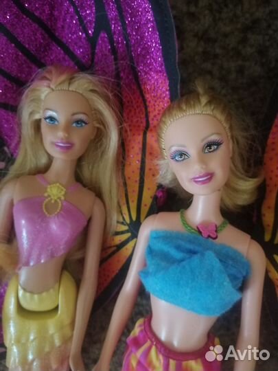 Куклы барби мател русалки принцессы феи
