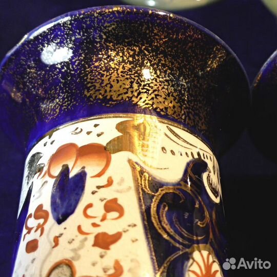 Фарфоровые вазы.Имари.Англия.Чесли