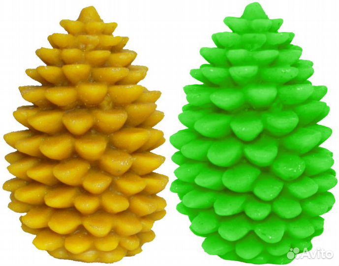 Силиконовая форма для свечей Шишка 4 (0688)