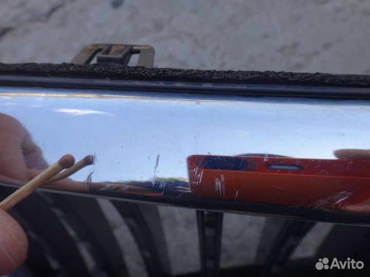 Вольво В90 Молдинг решетки радиатора Volvo S90 V90