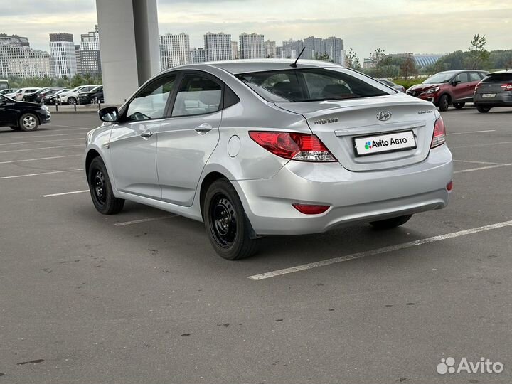 Hyundai Solaris 1.4 МТ, 2011, 156 700 км