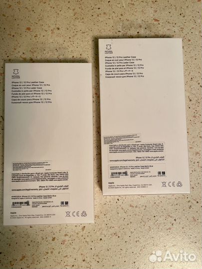 Оригинальные кожаные чехлы на iPhone 12