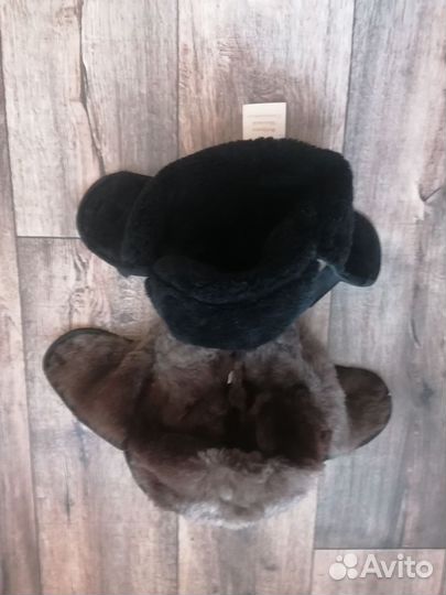 Шапка рабочая зимняя, натуральный мех