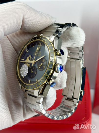 Мужские часы Omega seamaster с коробкой