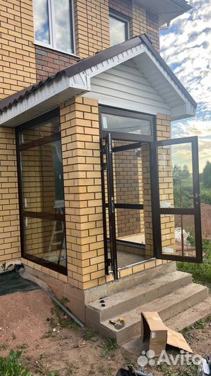 Входная группа в коттедж