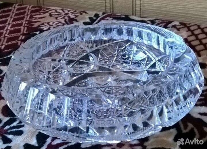 Хрустальная пепельница