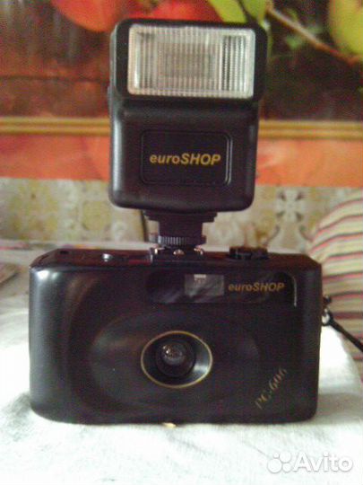 Фотоаппарат euroshop со вспышкой или меняю