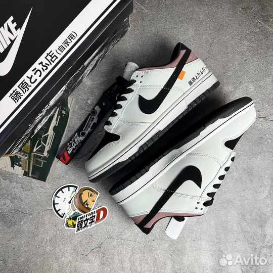 Initial D Toyota Nike SB Dunk Low AE86 Grey Black