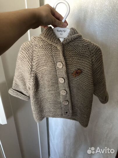 Кофта детская вязаная, кардиган