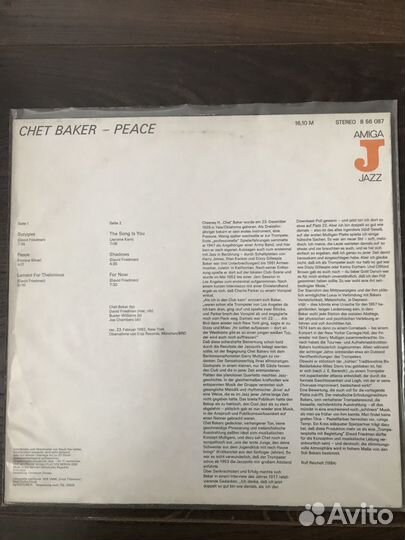 Chet Baker: Chet Baker & Strings, Peace, Let's Get