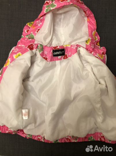 Куртка детская для девочки 2-3 года