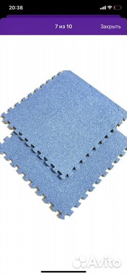 Развивающий коврик пазл