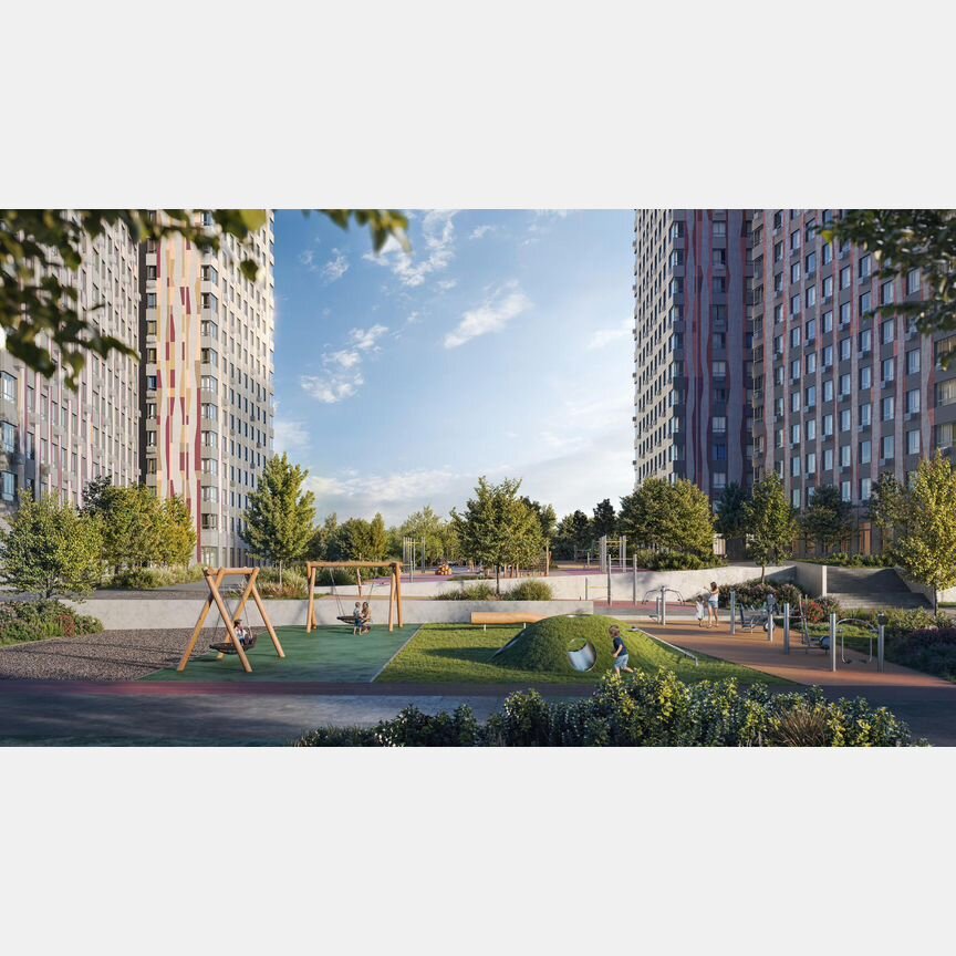 2-к. квартира, 56,7 м², 10/16 эт.