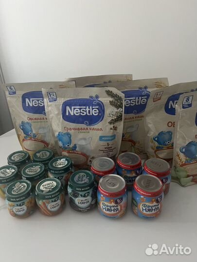 Детские каши молочные