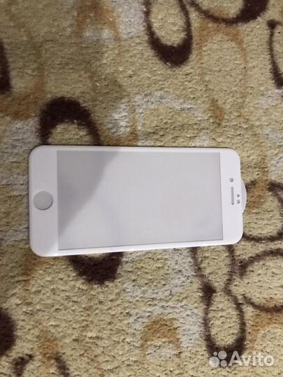 Защитное стекло iPhone 7 новое белое