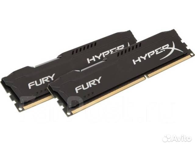 Оперативная память Kingston HyperX 2шт 4Гб DDR3L