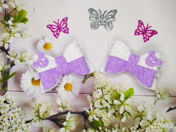 Заколочки из фоамирана