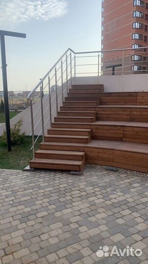 Перила из нержавеющей стали за один день