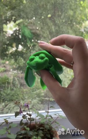 Черепаха, 3D модель, пластик petg