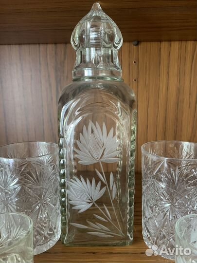 Хрустальная посуда бу