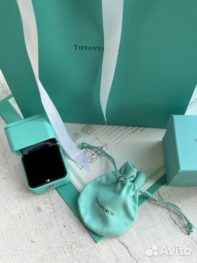 Коробка tiffany для кольца