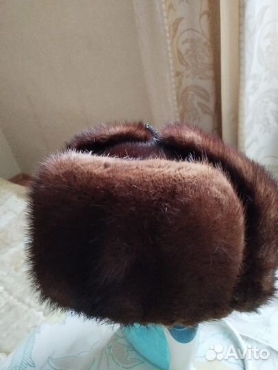 Шапка норковая СССР мужская